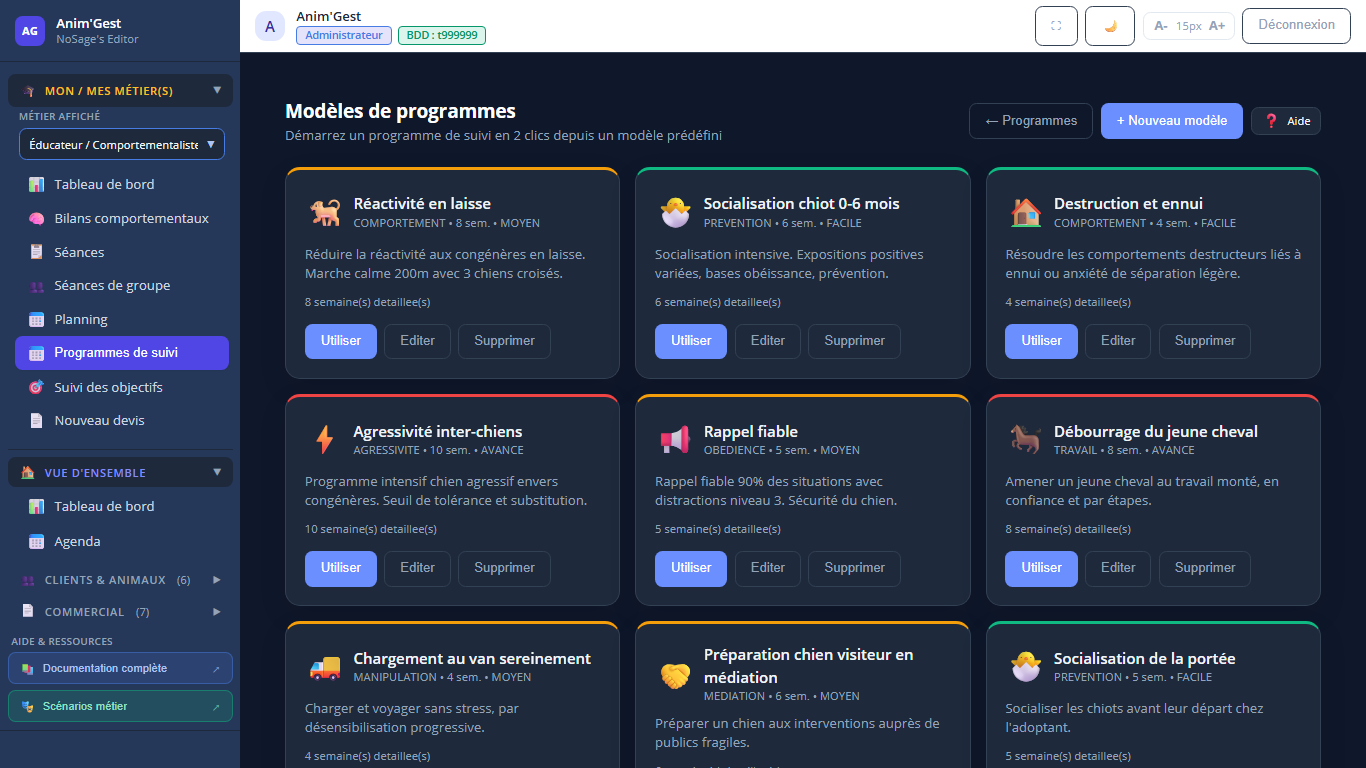 Capture 1 - Modèles de programmes