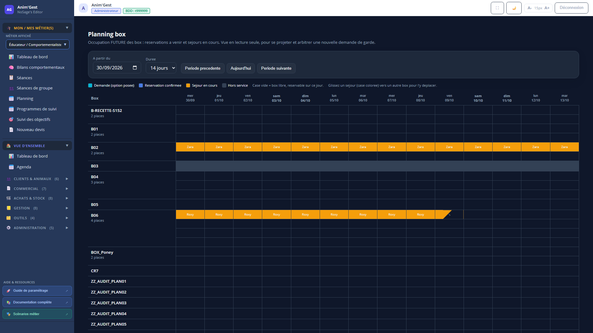 Capture 1 - Planning box